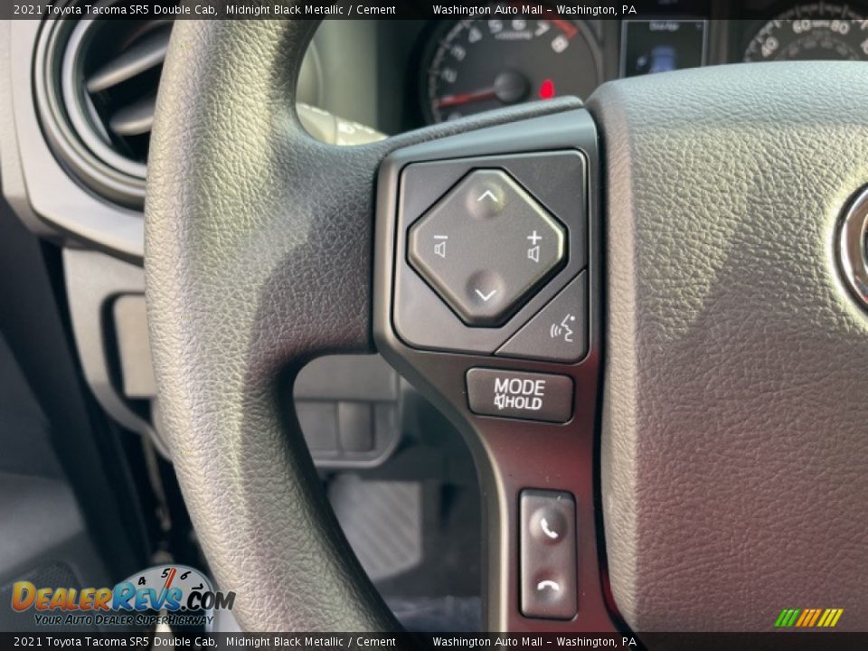 2021 Toyota Tacoma SR5 Double Cab Steering Wheel Photo #16