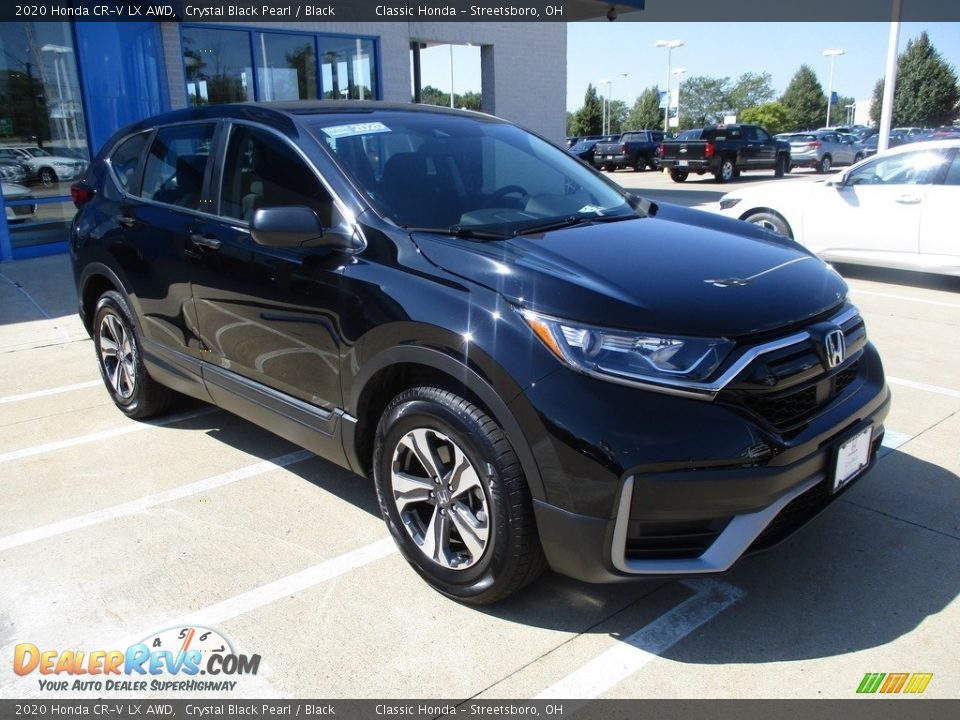 2020 Honda CR-V LX AWD Crystal Black Pearl / Black Photo #3