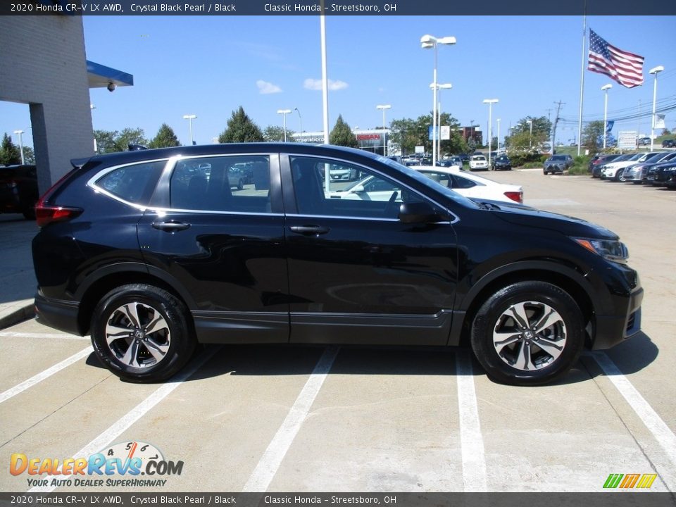 2020 Honda CR-V LX AWD Crystal Black Pearl / Black Photo #4