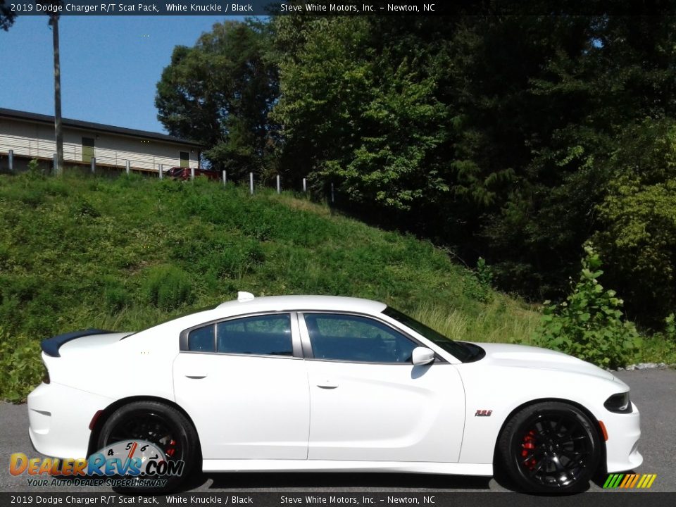 2019 Dodge Charger R/T Scat Pack White Knuckle / Black Photo #6