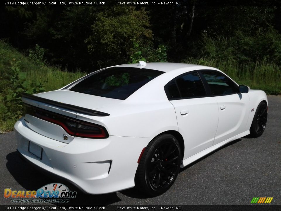 2019 Dodge Charger R/T Scat Pack White Knuckle / Black Photo #7