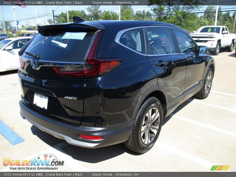 2020 Honda CR-V LX AWD Crystal Black Pearl / Black Photo #7