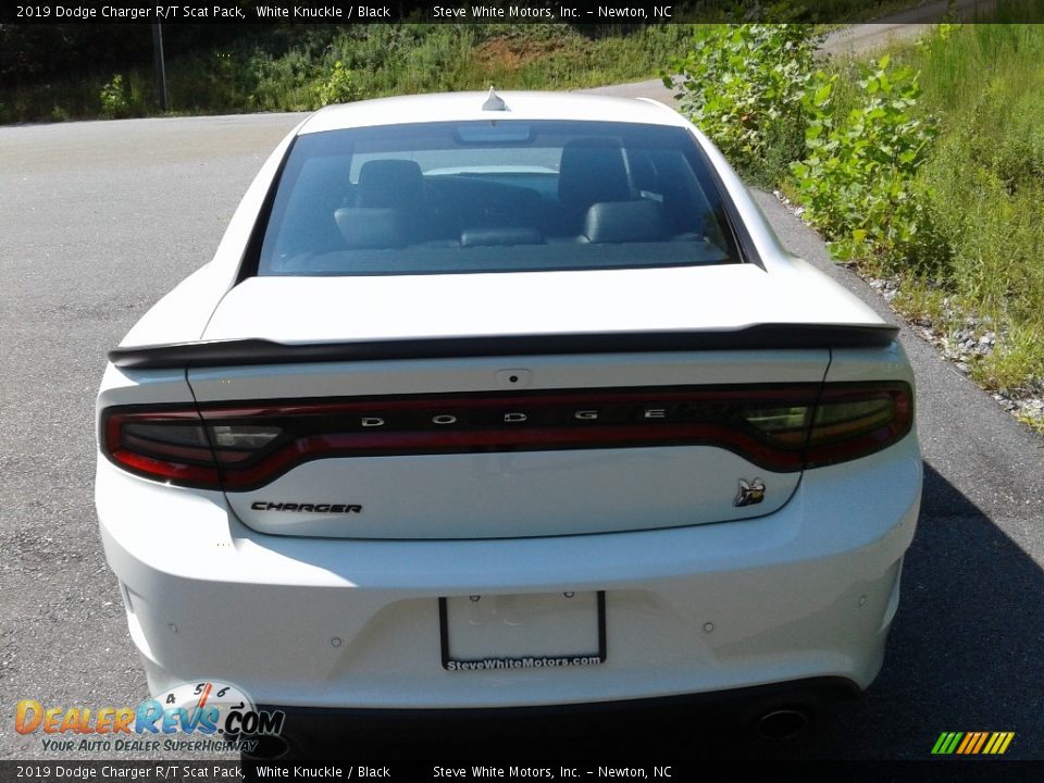 2019 Dodge Charger R/T Scat Pack White Knuckle / Black Photo #8