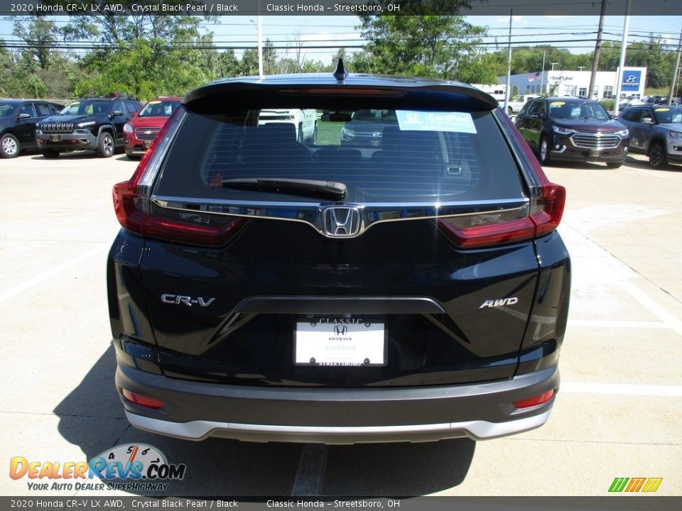 2020 Honda CR-V LX AWD Crystal Black Pearl / Black Photo #8