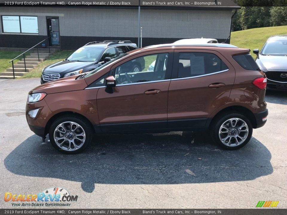 2019 Ford EcoSport Titanium 4WD Canyon Ridge Metallic / Ebony Black Photo #1