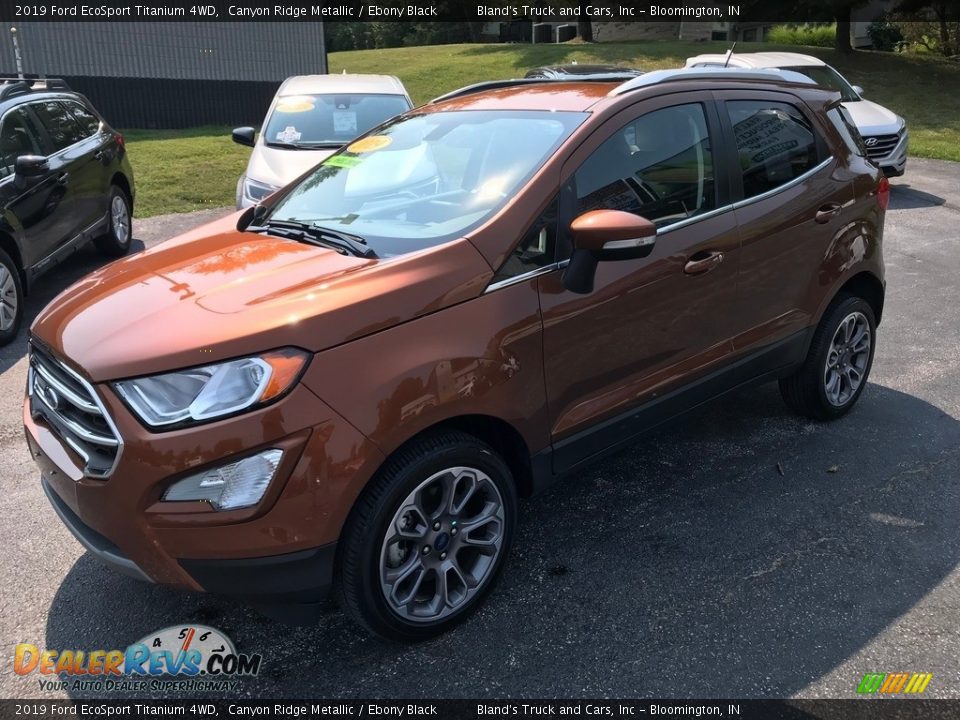 2019 Ford EcoSport Titanium 4WD Canyon Ridge Metallic / Ebony Black Photo #2