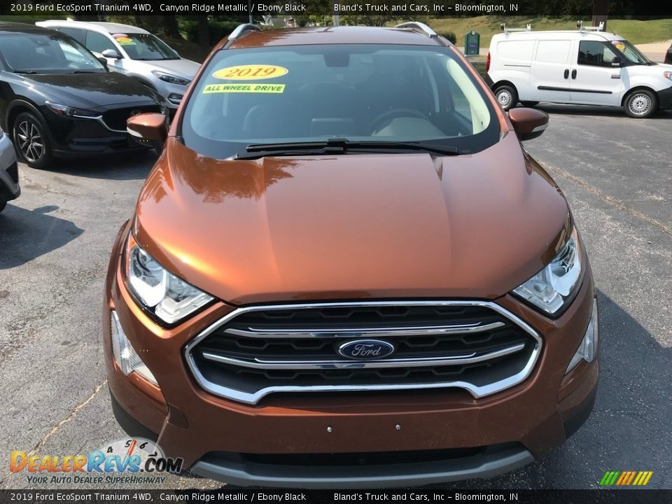 2019 Ford EcoSport Titanium 4WD Canyon Ridge Metallic / Ebony Black Photo #3