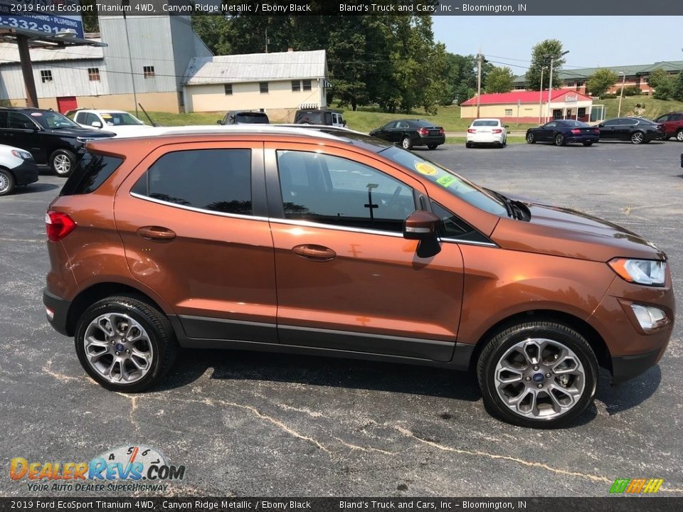 2019 Ford EcoSport Titanium 4WD Canyon Ridge Metallic / Ebony Black Photo #5