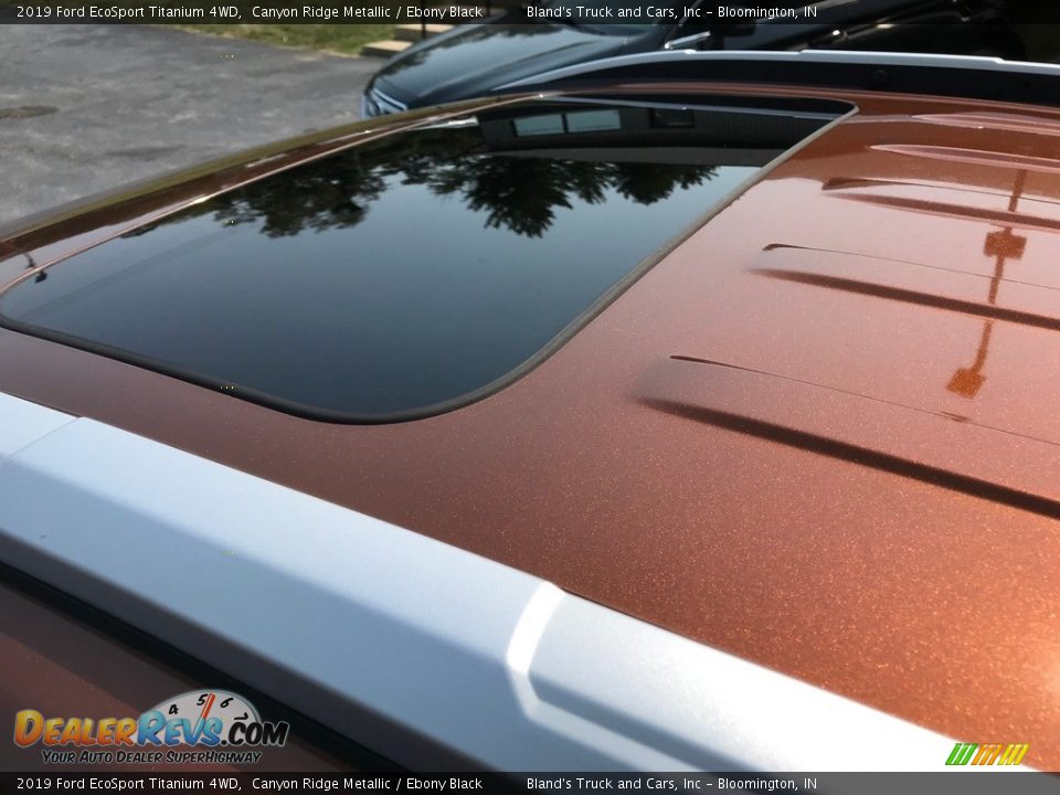 2019 Ford EcoSport Titanium 4WD Canyon Ridge Metallic / Ebony Black Photo #10