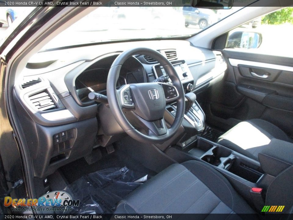 2020 Honda CR-V LX AWD Crystal Black Pearl / Black Photo #26