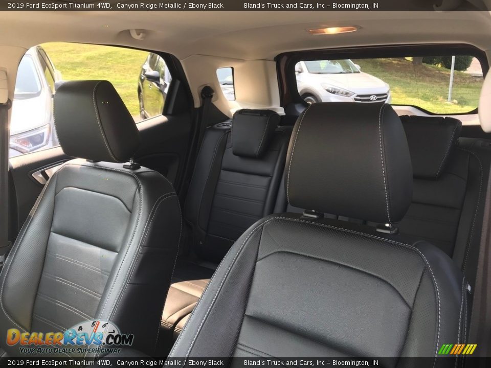 2019 Ford EcoSport Titanium 4WD Canyon Ridge Metallic / Ebony Black Photo #14