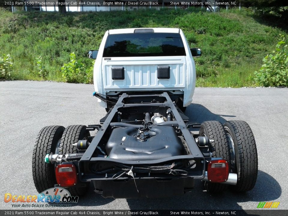 2021 Ram 5500 Tradesman Regular Cab 4x4 Chassis Bright White / Diesel Gray/Black Photo #7