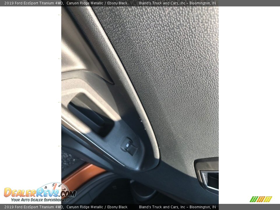 2019 Ford EcoSport Titanium 4WD Canyon Ridge Metallic / Ebony Black Photo #31