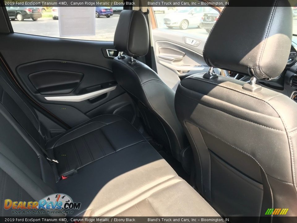 2019 Ford EcoSport Titanium 4WD Canyon Ridge Metallic / Ebony Black Photo #34