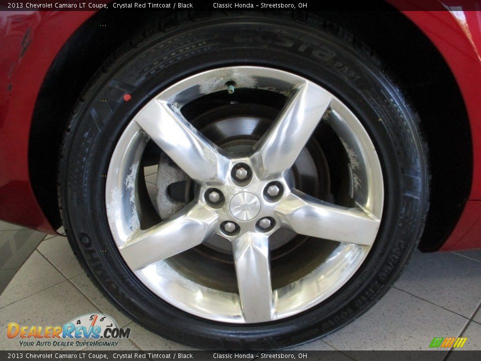 2013 Chevrolet Camaro LT Coupe Crystal Red Tintcoat / Black Photo #6