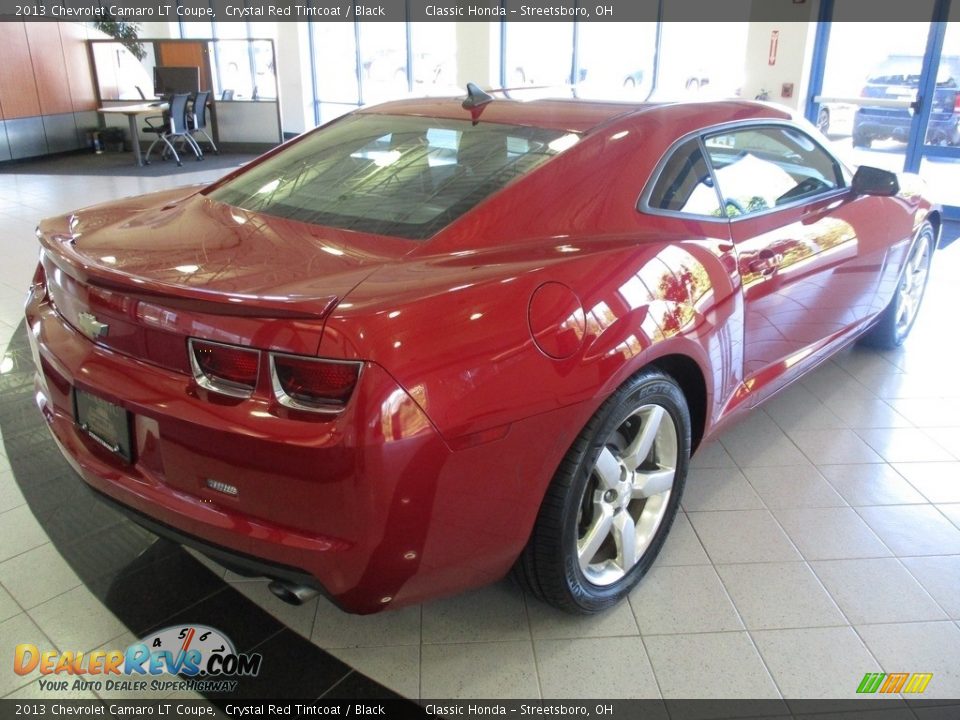 2013 Chevrolet Camaro LT Coupe Crystal Red Tintcoat / Black Photo #7