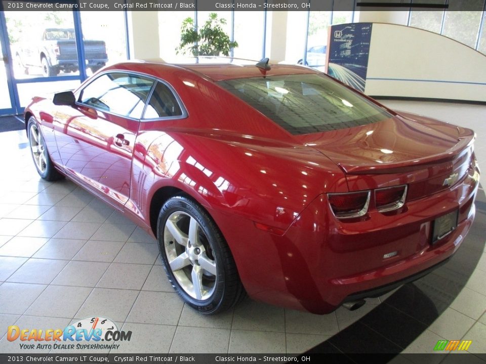 2013 Chevrolet Camaro LT Coupe Crystal Red Tintcoat / Black Photo #9