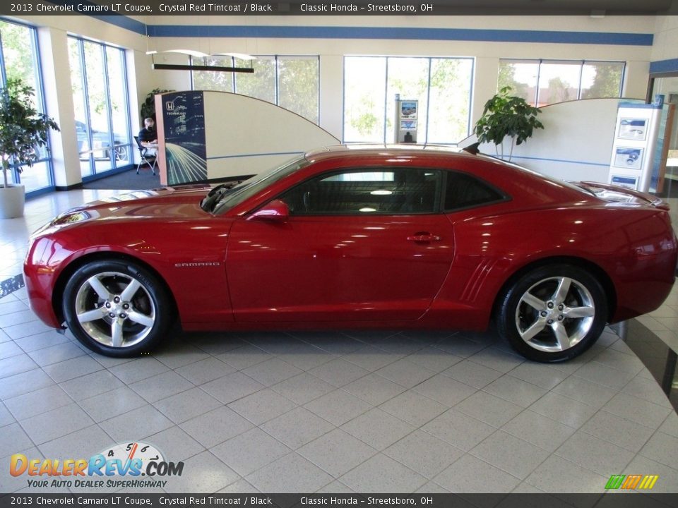 2013 Chevrolet Camaro LT Coupe Crystal Red Tintcoat / Black Photo #10