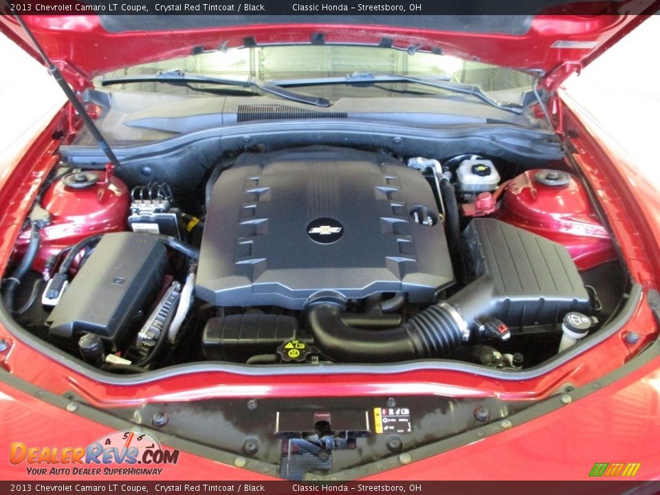 2013 Chevrolet Camaro LT Coupe Crystal Red Tintcoat / Black Photo #14