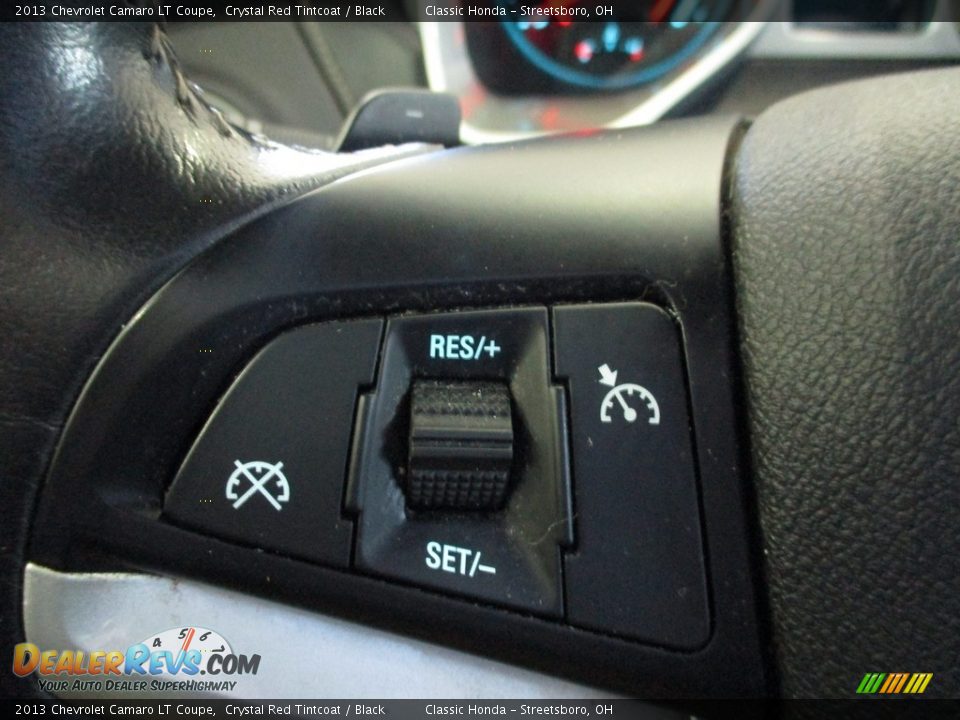 2013 Chevrolet Camaro LT Coupe Crystal Red Tintcoat / Black Photo #25