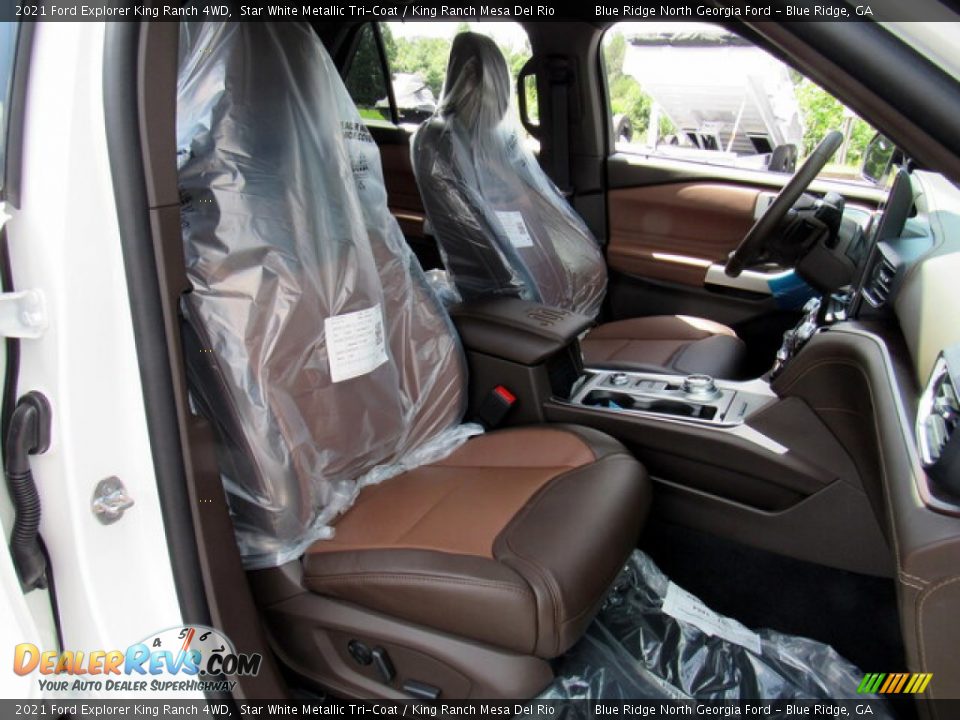 Front Seat of 2021 Ford Explorer King Ranch 4WD Photo #11