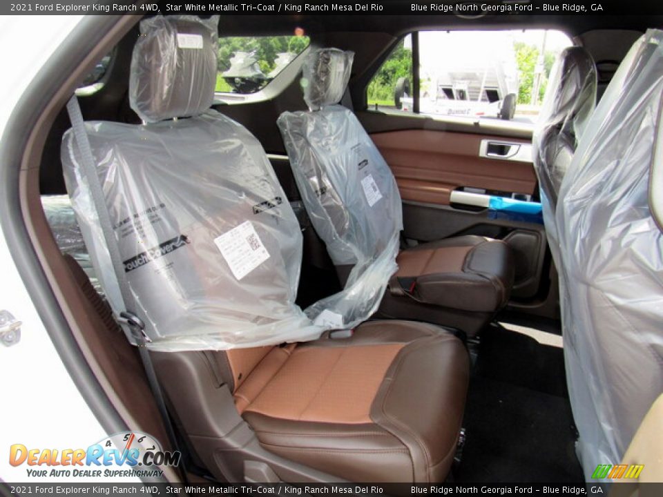 Rear Seat of 2021 Ford Explorer King Ranch 4WD Photo #12