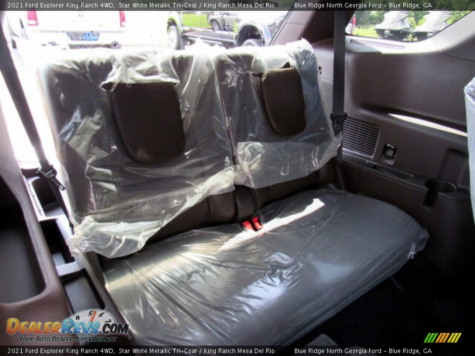 Rear Seat of 2021 Ford Explorer King Ranch 4WD Photo #13