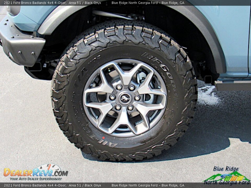 2021 Ford Bronco Badlands 4x4 4-Door Wheel Photo #9