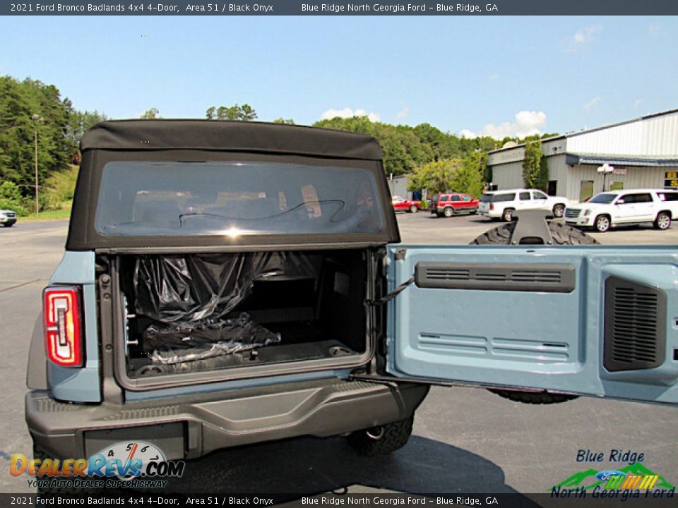 2021 Ford Bronco Badlands 4x4 4-Door Area 51 / Black Onyx Photo #15