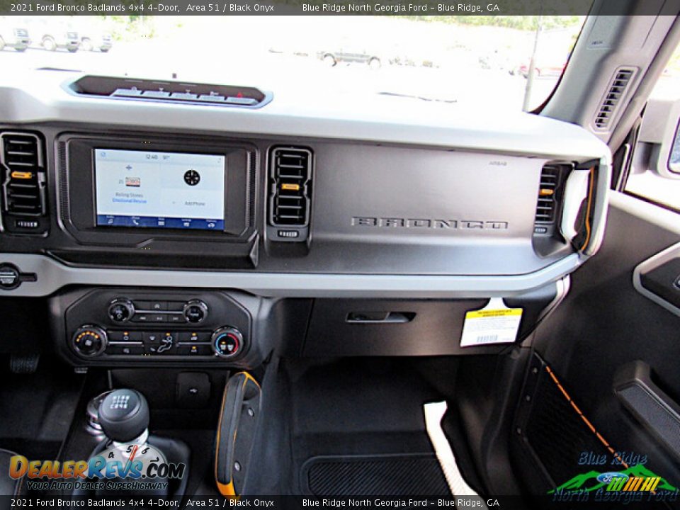 2021 Ford Bronco Badlands 4x4 4-Door Area 51 / Black Onyx Photo #17