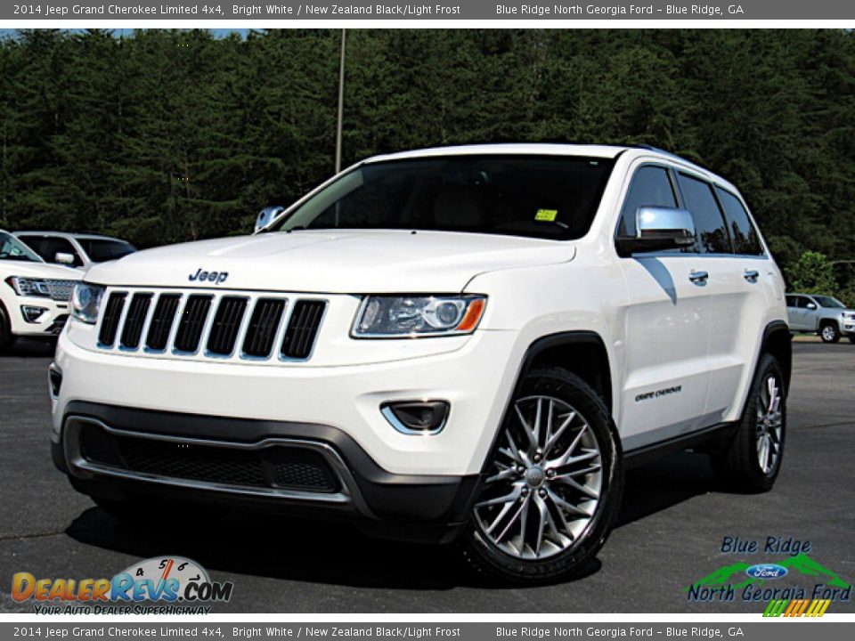 2014 Jeep Grand Cherokee Limited 4x4 Bright White / New Zealand Black/Light Frost Photo #1