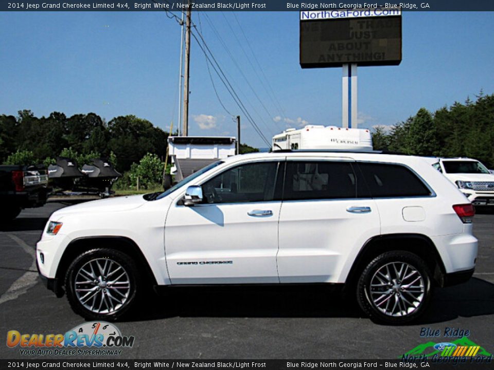 2014 Jeep Grand Cherokee Limited 4x4 Bright White / New Zealand Black/Light Frost Photo #2