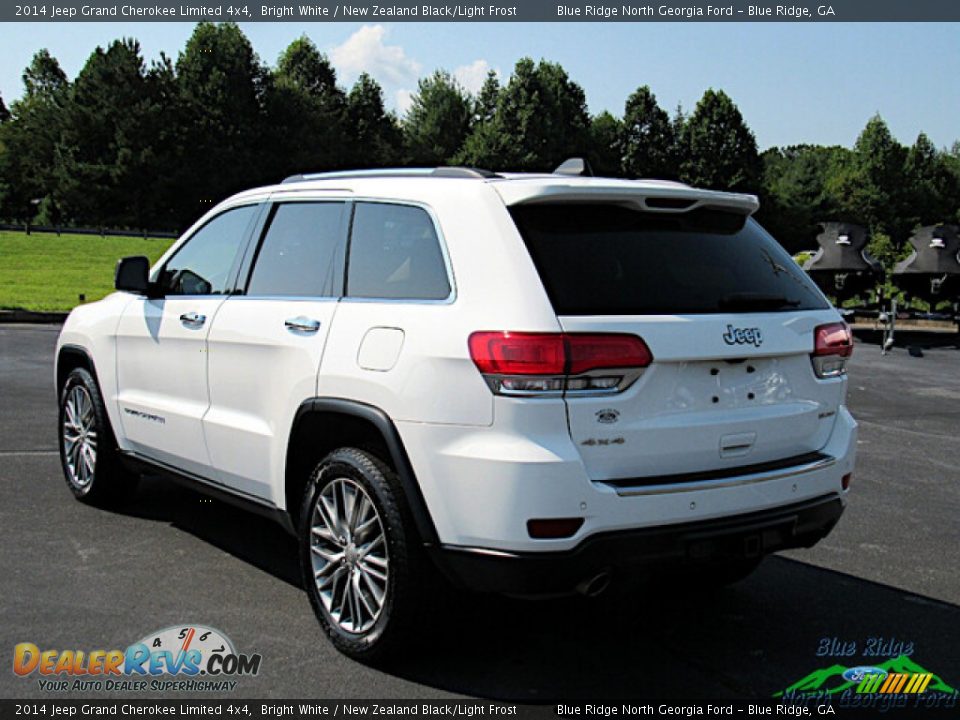 2014 Jeep Grand Cherokee Limited 4x4 Bright White / New Zealand Black/Light Frost Photo #3