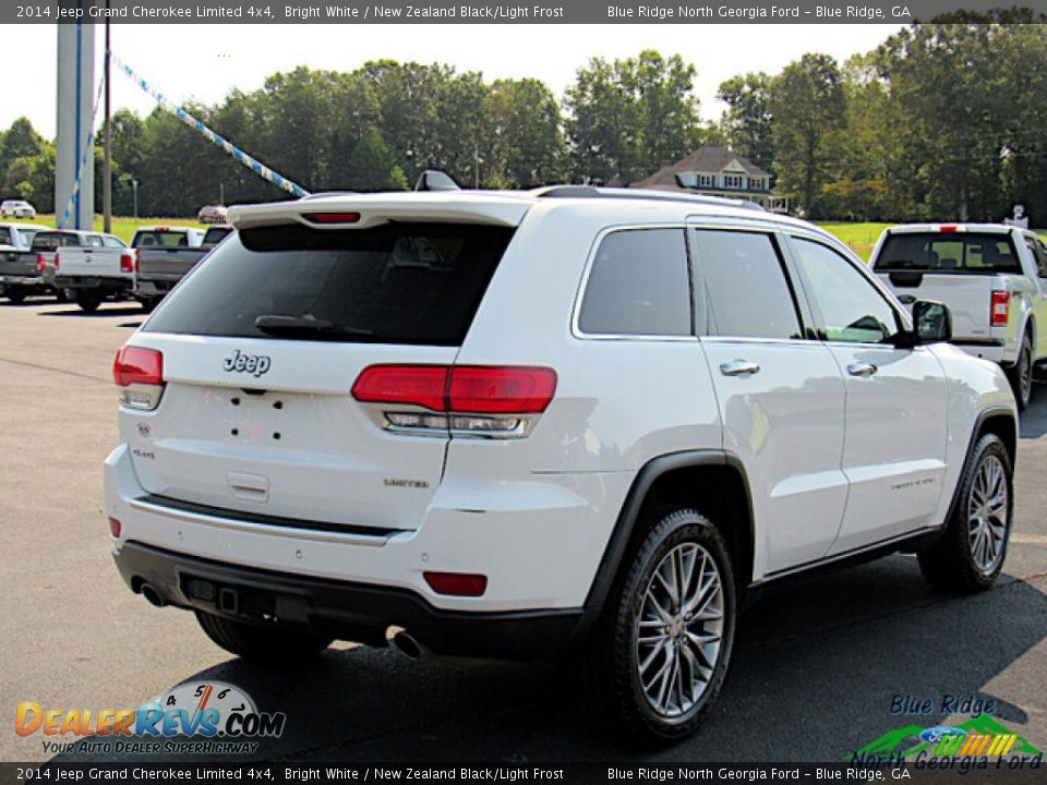 2014 Jeep Grand Cherokee Limited 4x4 Bright White / New Zealand Black/Light Frost Photo #5