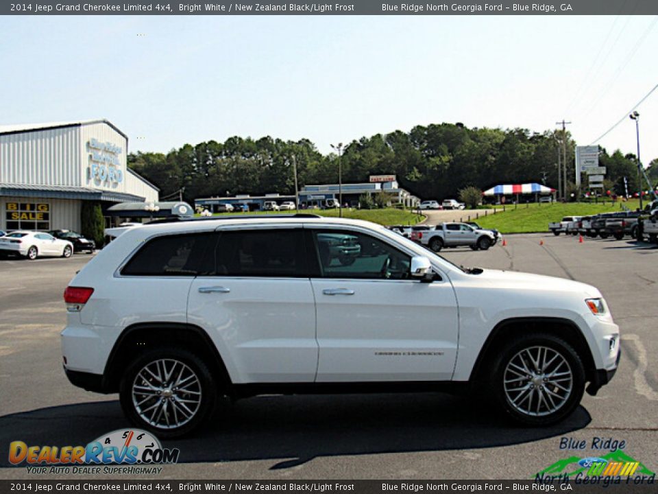 2014 Jeep Grand Cherokee Limited 4x4 Bright White / New Zealand Black/Light Frost Photo #6