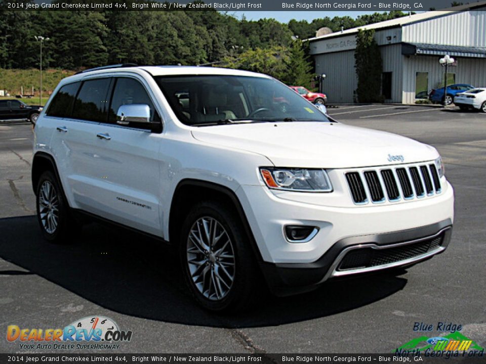 2014 Jeep Grand Cherokee Limited 4x4 Bright White / New Zealand Black/Light Frost Photo #7