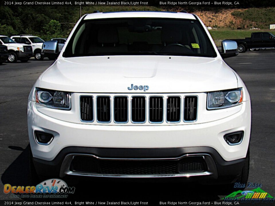 2014 Jeep Grand Cherokee Limited 4x4 Bright White / New Zealand Black/Light Frost Photo #8