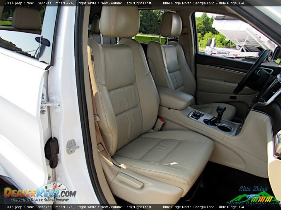 2014 Jeep Grand Cherokee Limited 4x4 Bright White / New Zealand Black/Light Frost Photo #12