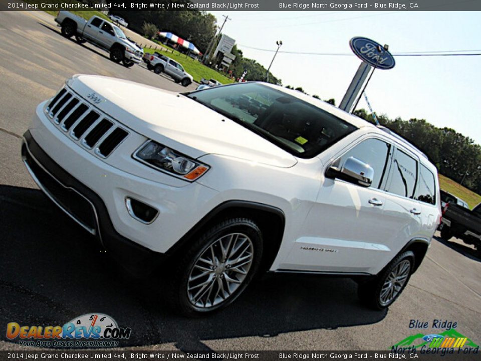 2014 Jeep Grand Cherokee Limited 4x4 Bright White / New Zealand Black/Light Frost Photo #28