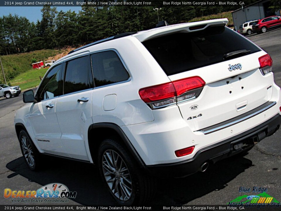 2014 Jeep Grand Cherokee Limited 4x4 Bright White / New Zealand Black/Light Frost Photo #31