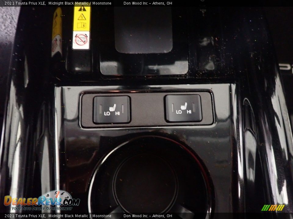 2021 Toyota Prius XLE Midnight Black Metallic / Moonstone Photo #3