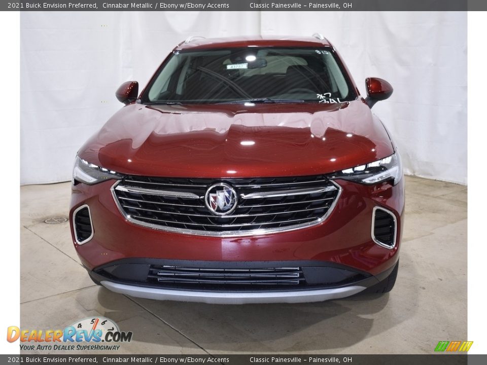 2021 Buick Envision Preferred Cinnabar Metallic / Ebony w/Ebony Accents Photo #4