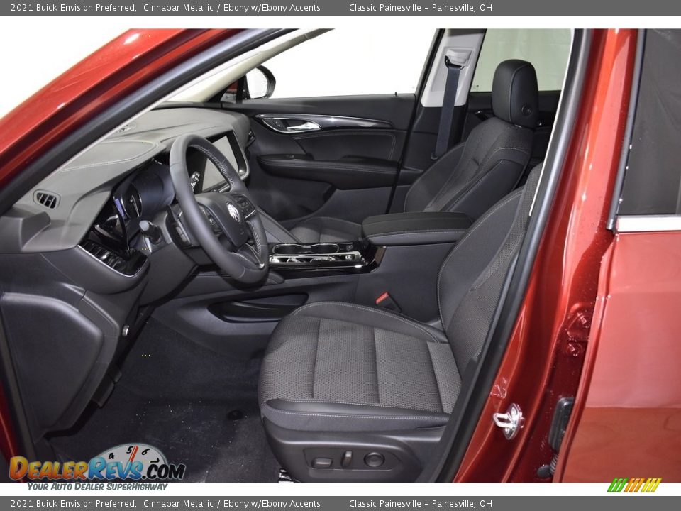 2021 Buick Envision Preferred Cinnabar Metallic / Ebony w/Ebony Accents Photo #6