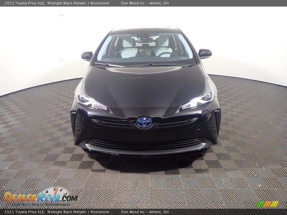 2021 Toyota Prius XLE Midnight Black Metallic / Moonstone Photo #7