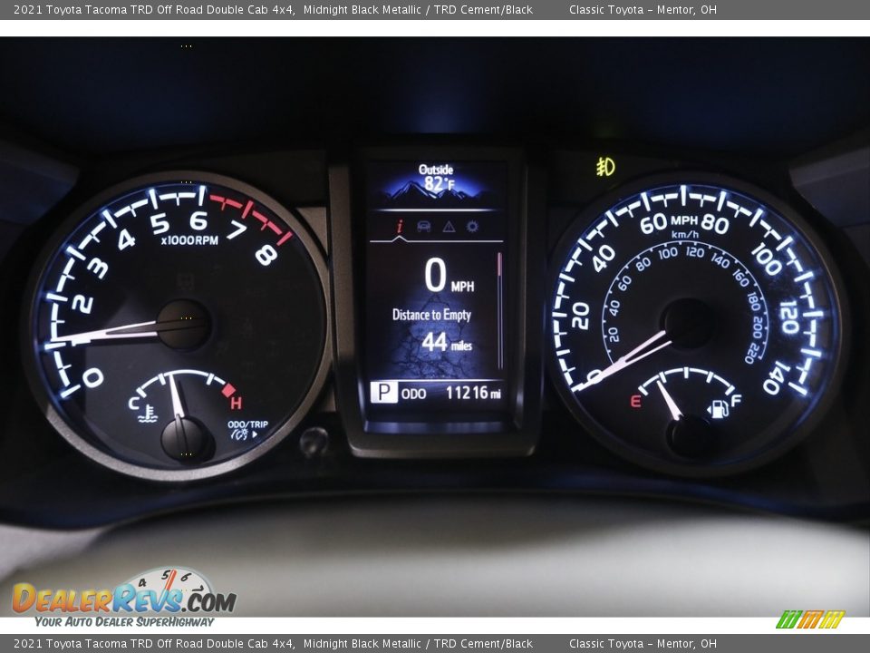 2021 Toyota Tacoma TRD Off Road Double Cab 4x4 Gauges Photo #8