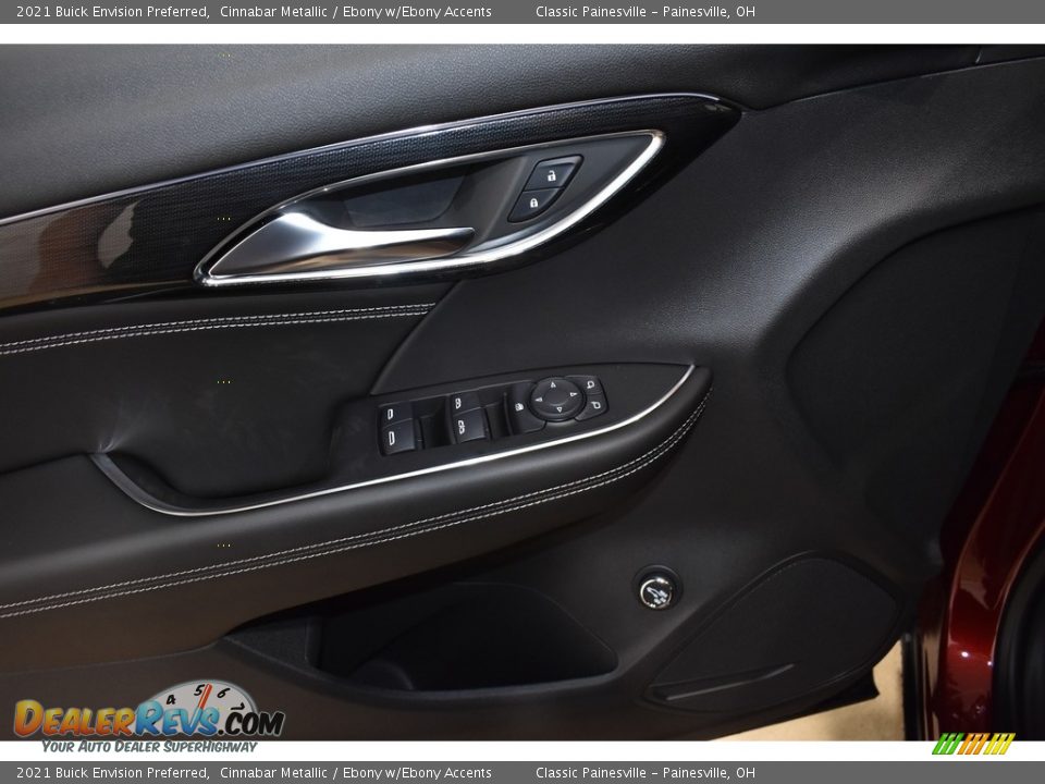 2021 Buick Envision Preferred Cinnabar Metallic / Ebony w/Ebony Accents Photo #8