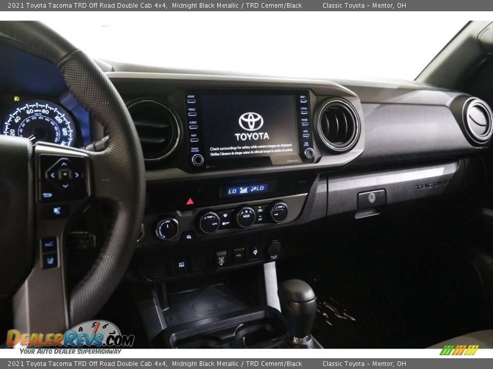 Dashboard of 2021 Toyota Tacoma TRD Off Road Double Cab 4x4 Photo #9