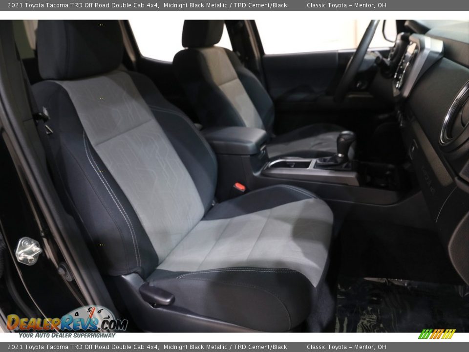 Front Seat of 2021 Toyota Tacoma TRD Off Road Double Cab 4x4 Photo #14