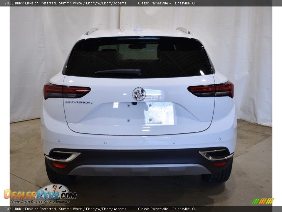 2021 Buick Envision Preferred Summit White / Ebony w/Ebony Accents Photo #3
