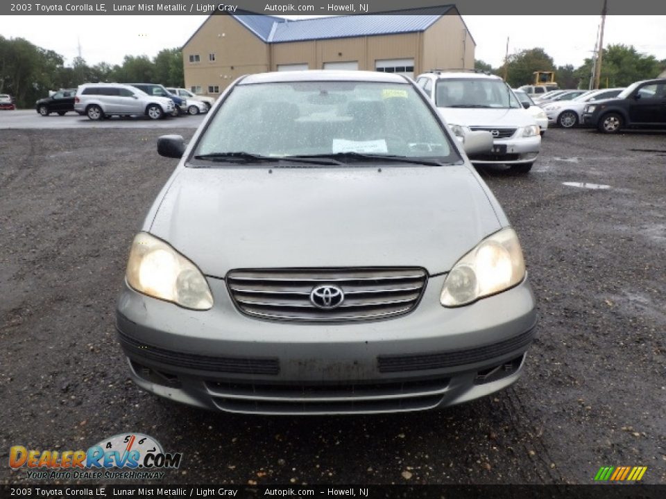 2003 Toyota Corolla LE Lunar Mist Metallic / Light Gray Photo #2